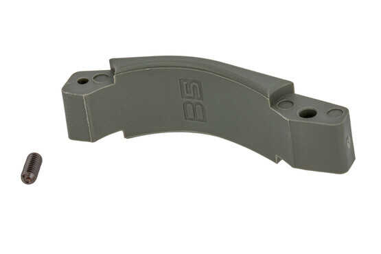 B5 Systems polymer trigger guard for the AR-15 in foliage green.